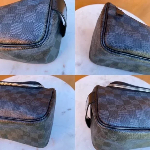 SOLD Louis Vuitton Damier Graphite Toiletry Zipper Pouch - Picture 11 of 15